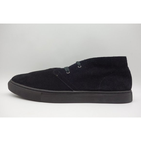 Polo Ralph Lauren Joplin Black Suede Leather Lace Up Ankle Boots Shoes Mens 15 D main image 6
